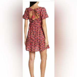 Betsey Johnson mini floral dress‎ size small